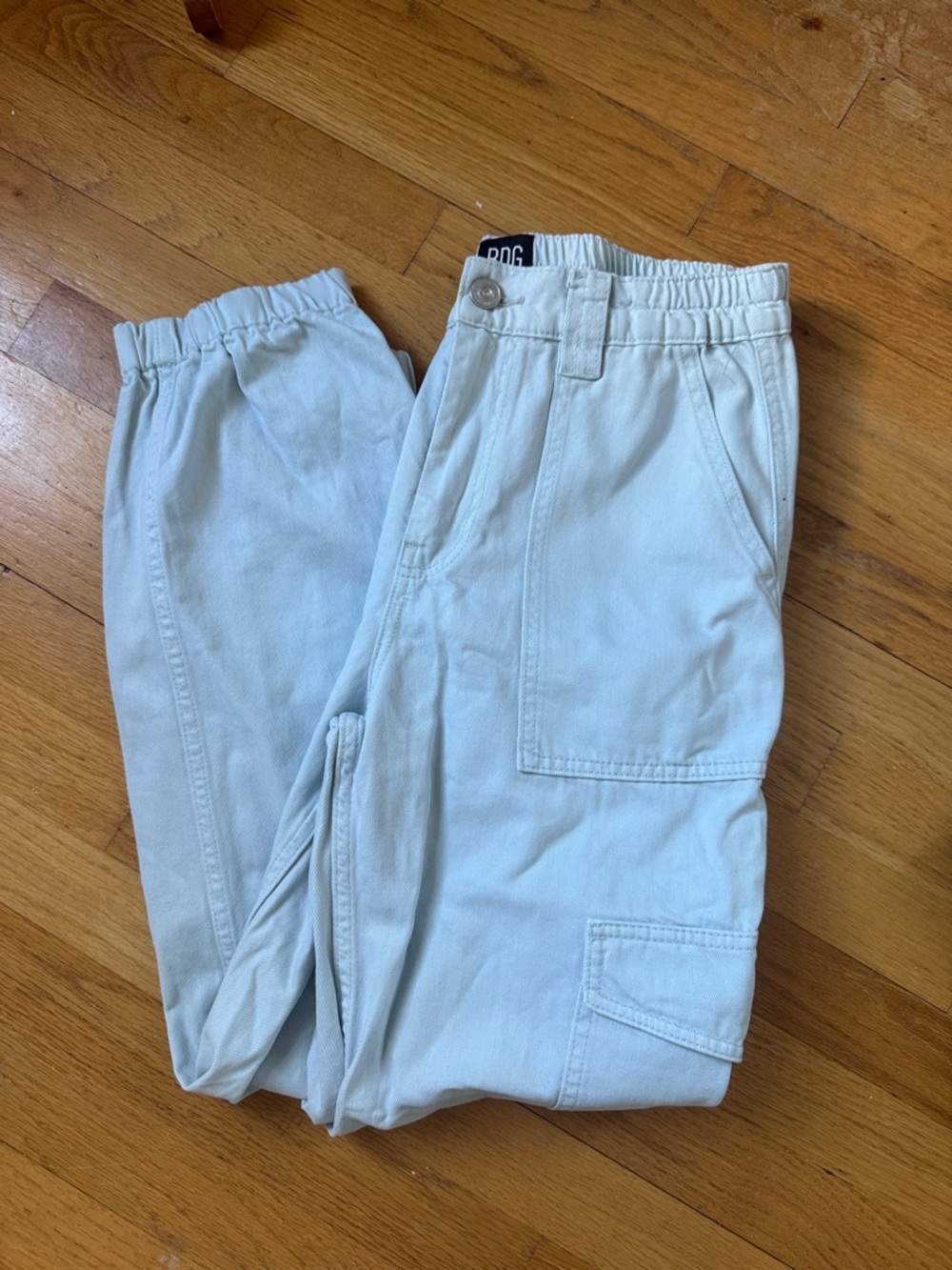 Light Blue Cargo Pants